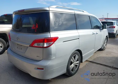 2012 Nissan Quest Sl from USA, damaged, VIN JN8AE2KP3C9032778
